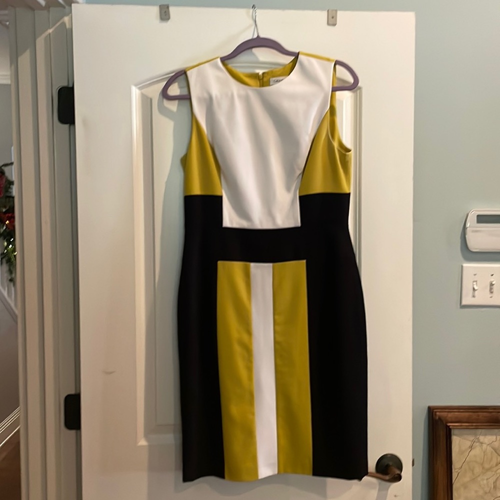 EUC Calvin Klein Sheath Dress, Size 8